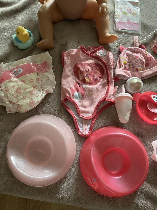 Лялька Baby born + одяг+ аксесуари