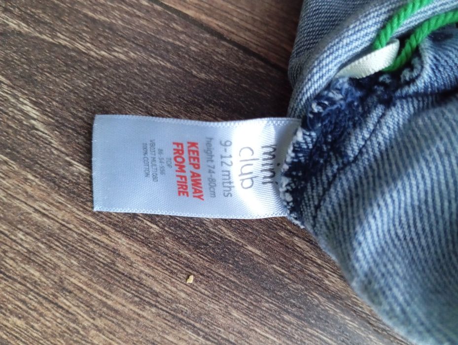 Sukienka ogrodniczka niemowlęca 74 Mini Club