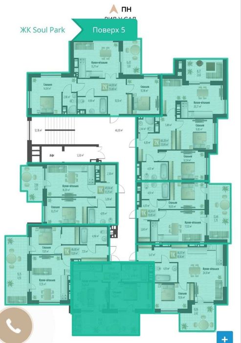 Продаж 1к кв, Орлика, 62950$
