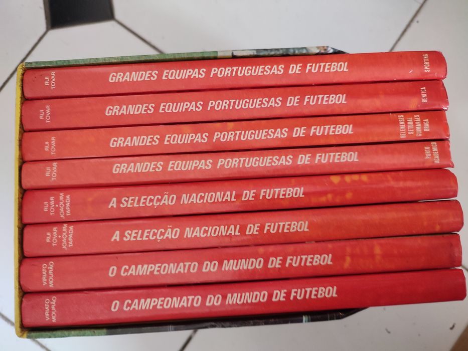 8 Livros Grandes Equipas Futebol, Campeonato do Mundo, A Selecção Nacional