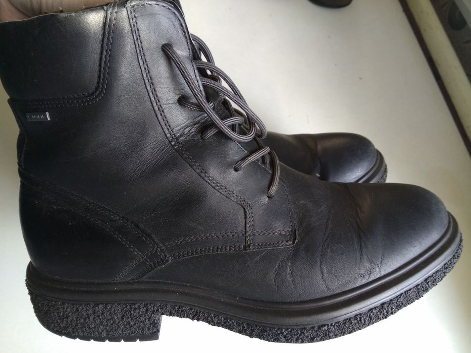 Чоловічі черевики, чорні, зимові