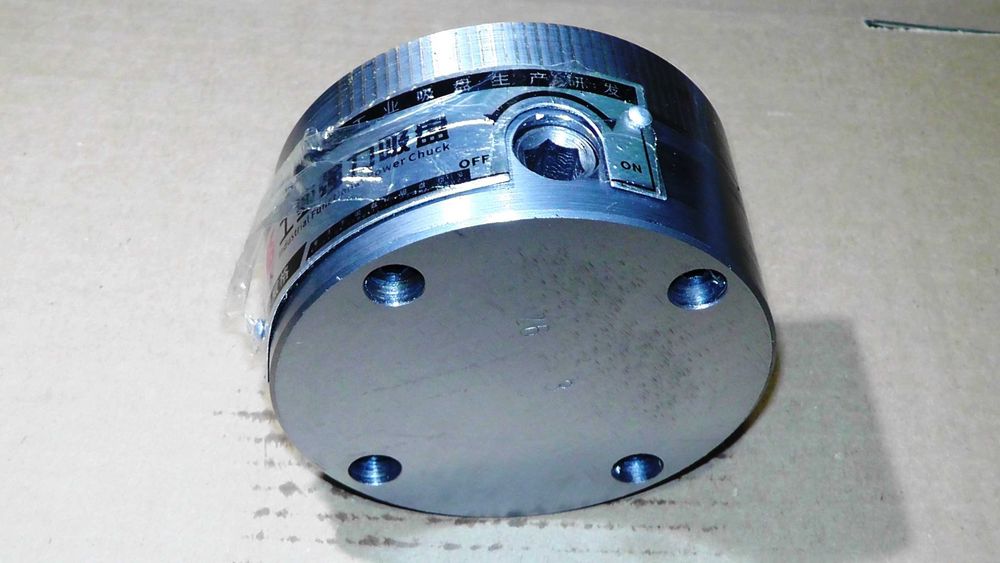 2*Magnes Stół Uchwyt Magnetyczny okrągły 100 mm, prostokąt 175*100 mm