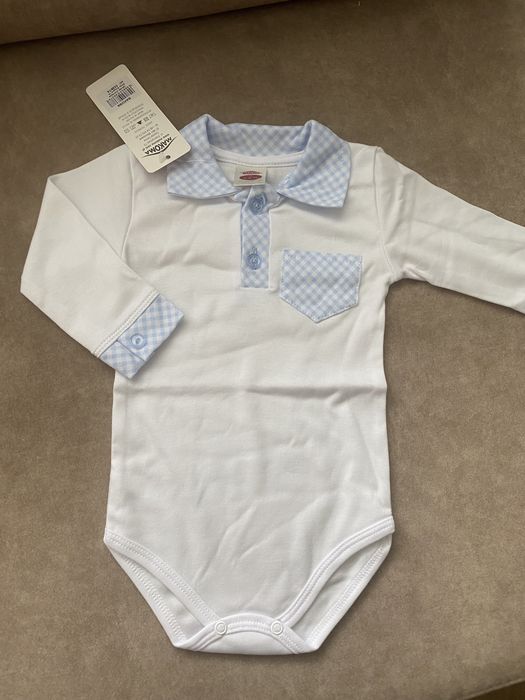 Piękne body dla chłopca elegant