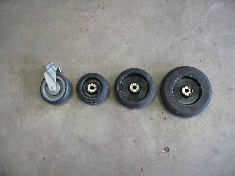 Rolka 160 mm łożyska WANZL