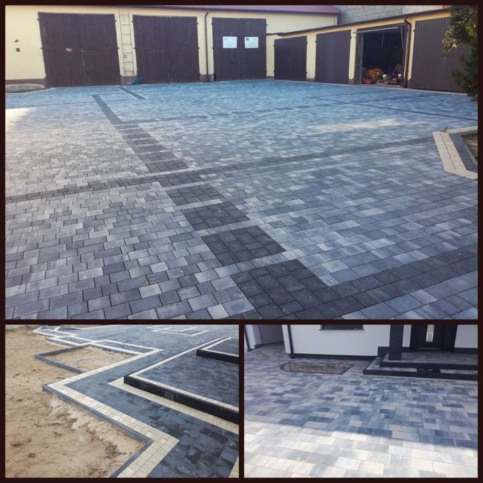 Układanie kostki brukowej