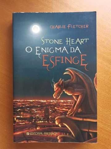 livro O Enigma da Esfinge - Charlie Fletcher