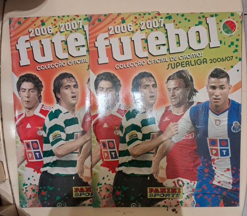 Panini Lote de 13 cadernetas da Liga Portuguesa.