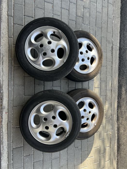Jantes Originais Peugeot 14” + Pneus + Parafusos