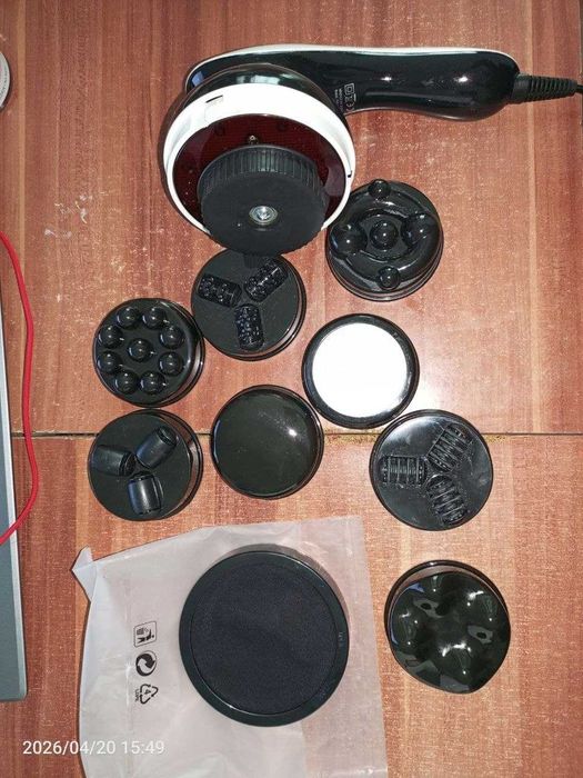 Masażer do ciała 9w1 z podczerwienią - cellulit, wyszczuplanie