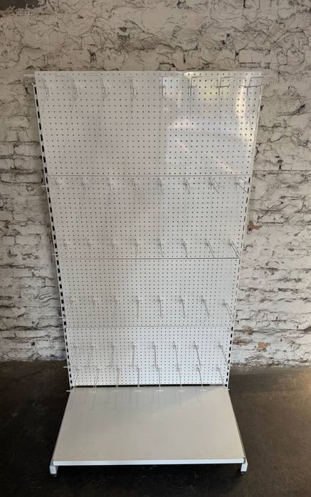 Стелаж металевий торговий перфарований, Торговые стеллажи.Є кількість