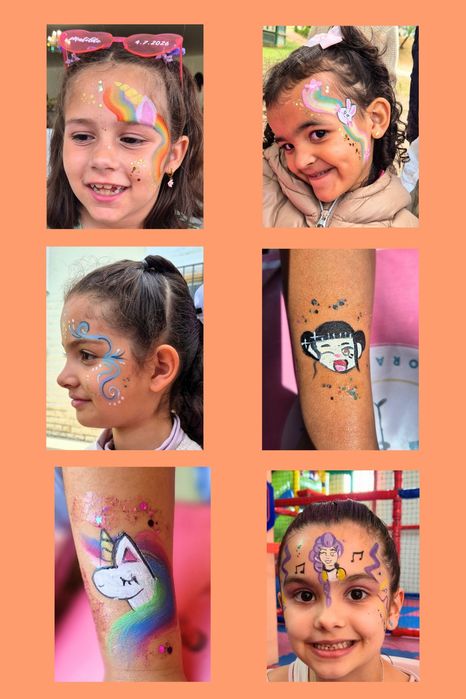 Animadora infantil-Pinturas faciais entre outras atividades