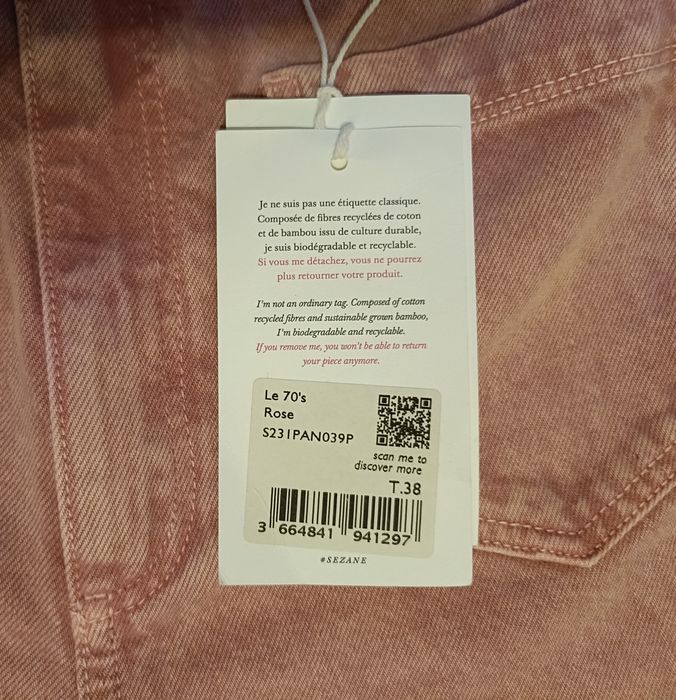 Spodnie Sézane lata 70