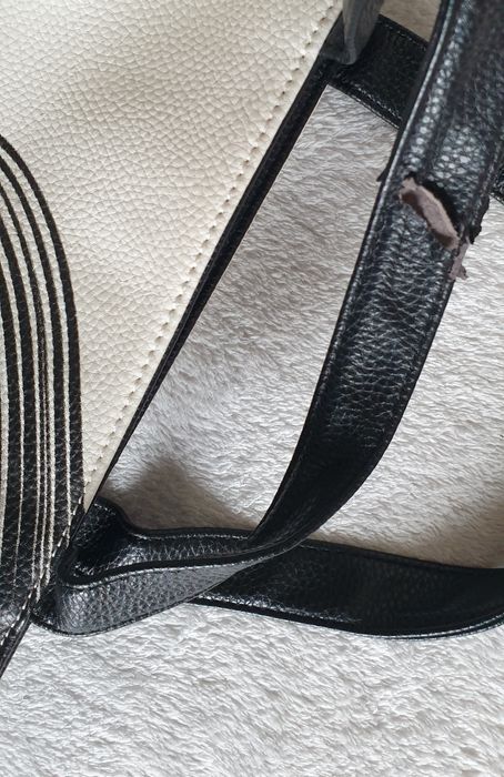 Torebka Biało-Czarna SOLAR