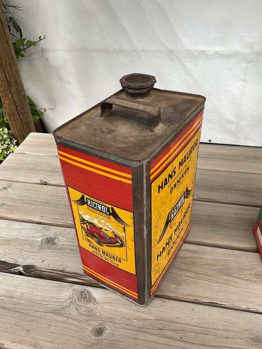Latas óleo vintage/Automobilia
