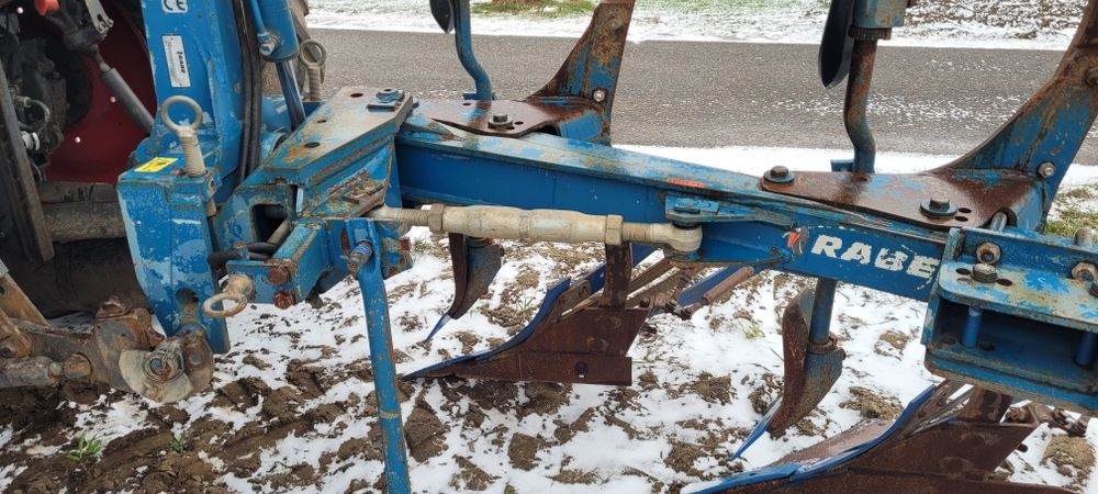 Pług 4 Skibowy Obrotowy Rabe Werk Albatros 120