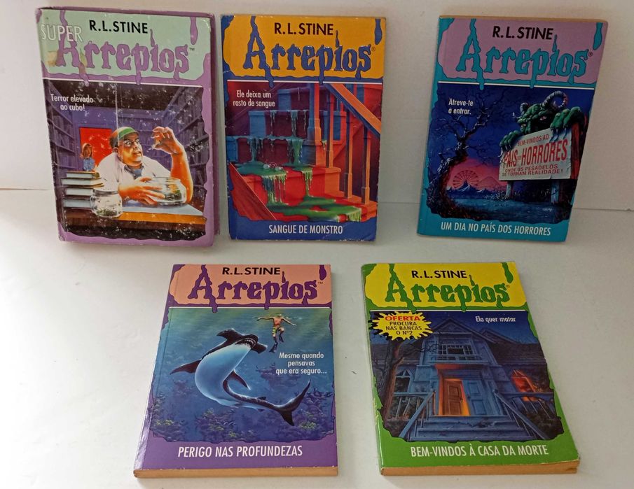 Livros da Coleção - Arrepios . TerrorLândia - Sarilhos Serpentinos!