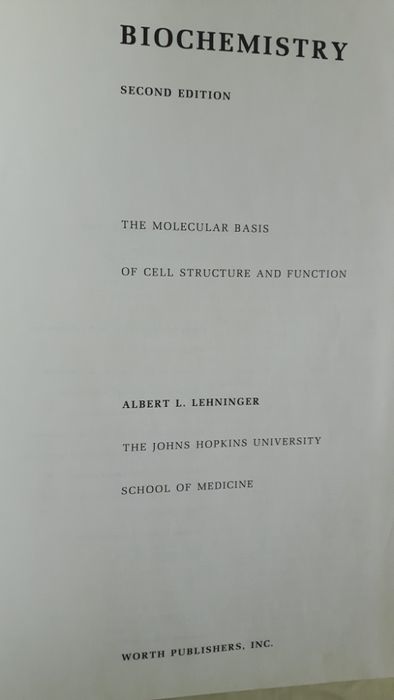 Bioquimica Lehninger