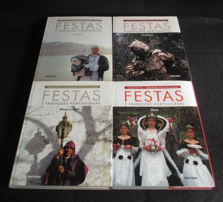 Livros Festas e Tradições Portuguesas 8 Volumes Completo