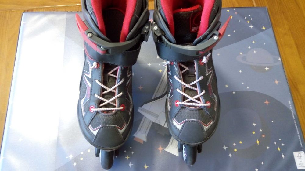 Patins em Linha tamanho 29-32 (ajustável)