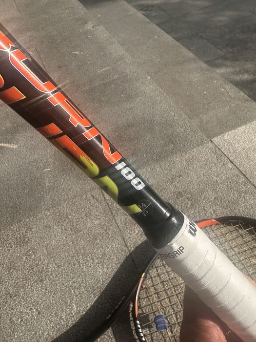 Par de raquetes Wilson burn