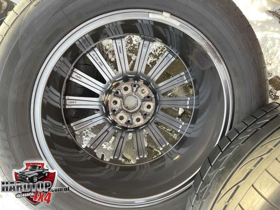 MERCEDES X NP300 Opony Felgi Komplet Bridgestone Dueler 19'  6x114.3