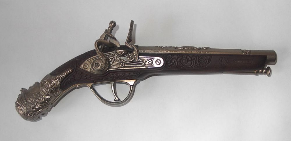 Réplicas decorativas de pistolas inglesas "Hadley 1760 London"