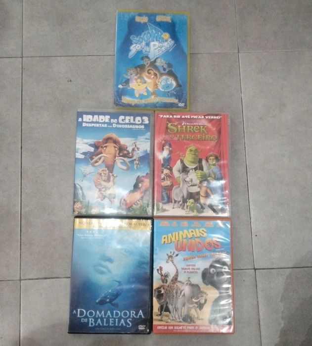 Filmes em DVD variados