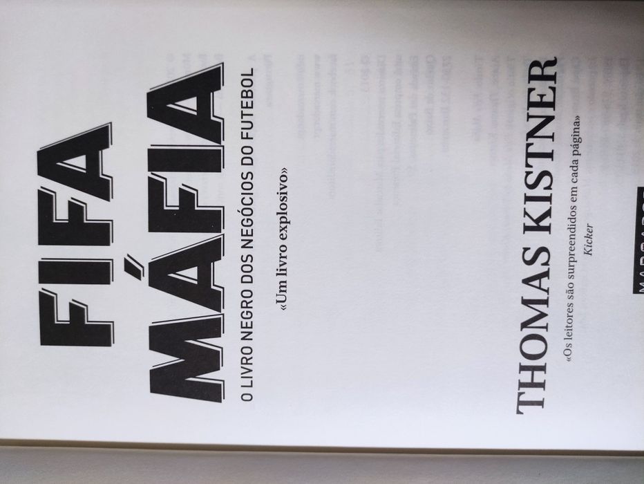 Livro FIFA Mafia