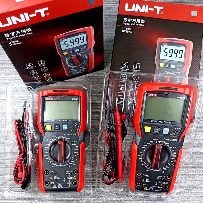 Мультиметр UNI-T UT89X / UT89XD NCV True RMS Професійний тестер: 1 750 ...