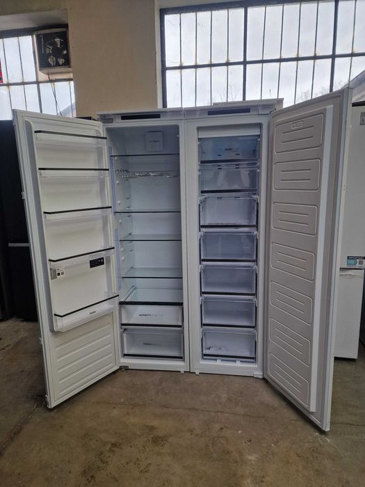 Zestaw Lodówka HAIER HAMS518EW  Zamrażarka Haier HFE 172 NF No Frost
