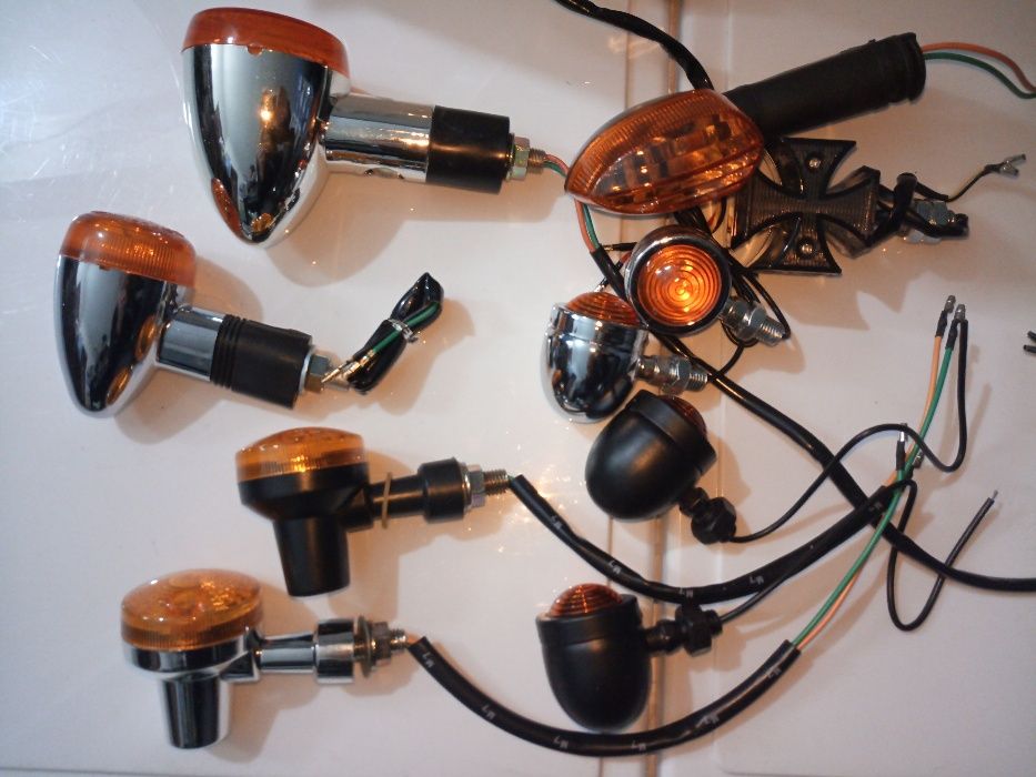 Piscas moto vários modelos NOVOS