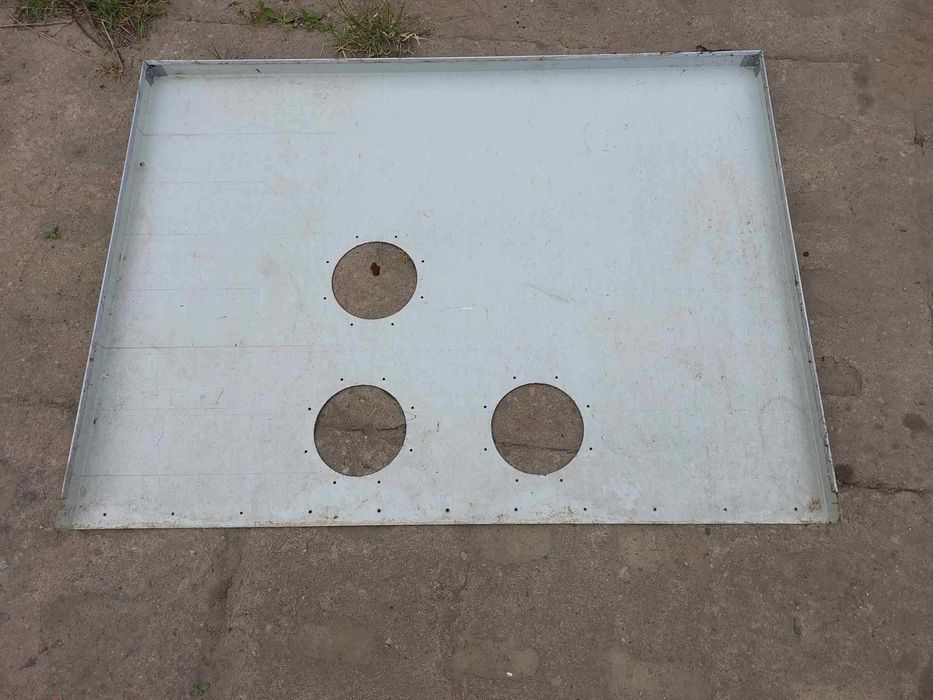 Blacha fartuch czapa otwór wewnętrzny 160 mm stalowa powlekana