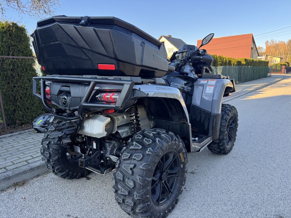 Quad atv CF Moto 850 grey edition full opcja + plug fv 23%