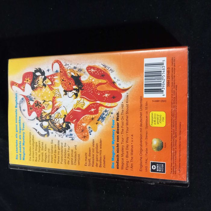 Cassete VHS  dos Beatles