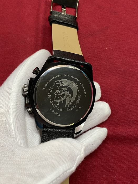 Relogio Preto Diesel