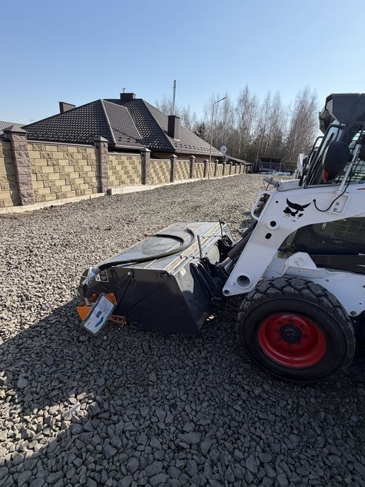 Нова бункерна щітка Wolverine для Bobcat, JCB, CAT, Case, Mustang