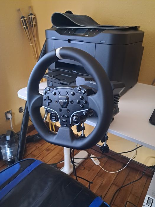 Volante Moza R5 (Volante mais pedais)