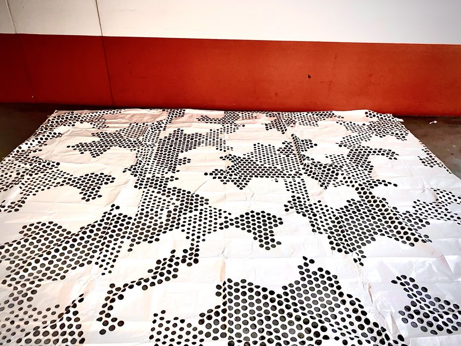 Rede de camuflagem branca 3 unidades