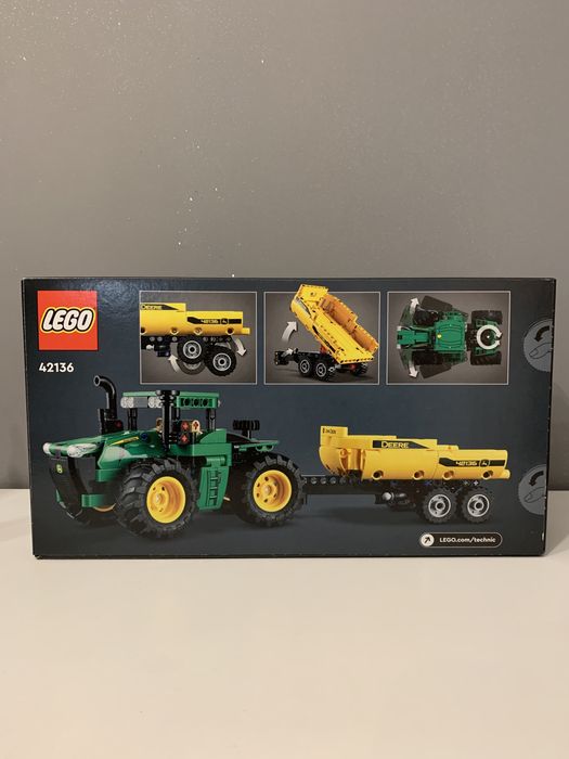 Lego Technic - Traktor z przyczepą - John Deere 9620R - 42136