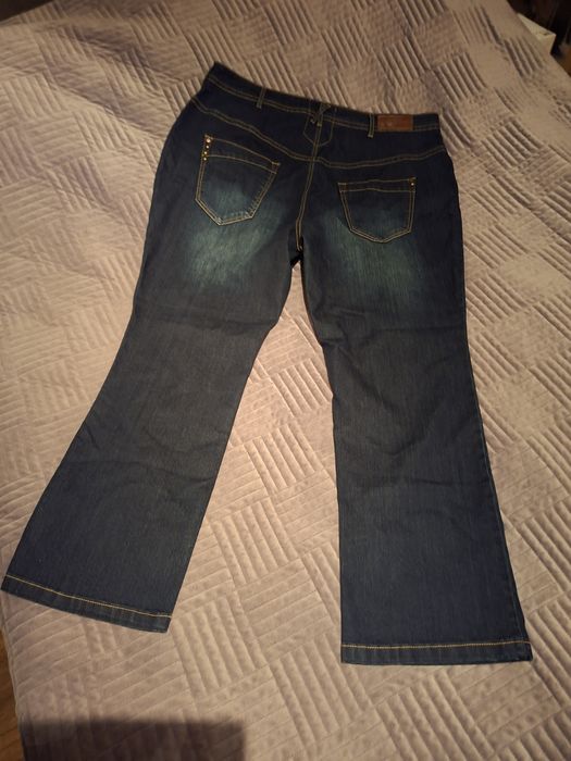 Nowe spodnie damskie jeansowe Zizzi r. 52