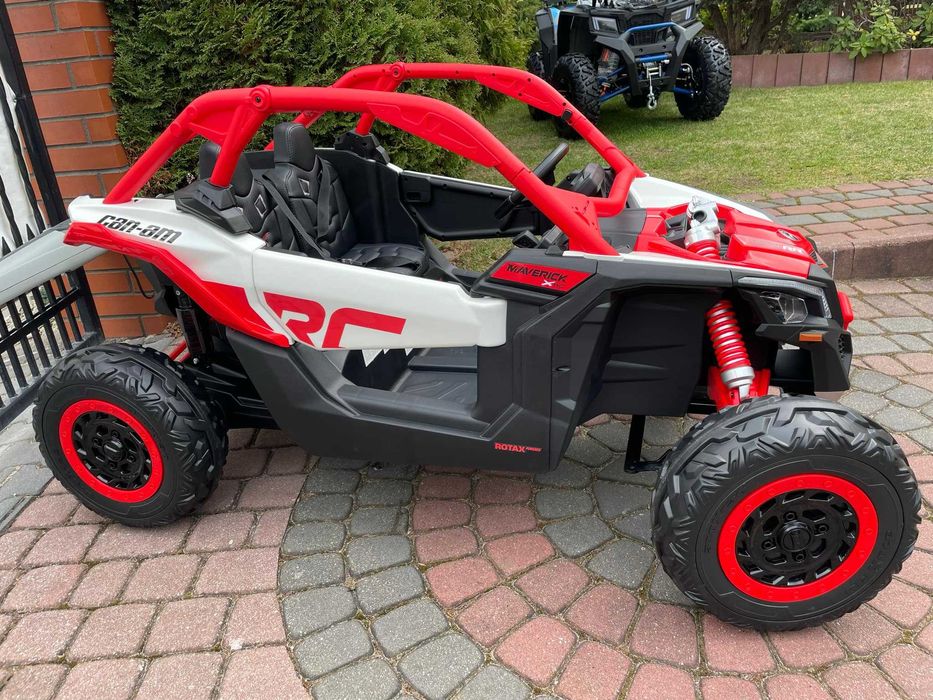 Auto Na Akumulator Buggy Can-am RS PILOT RADIO Pompowane koła Samochód