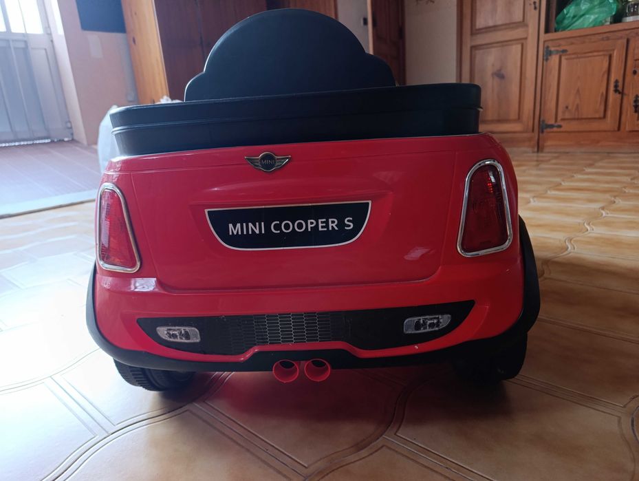 Carro elétrico para crianças Mini Cooper