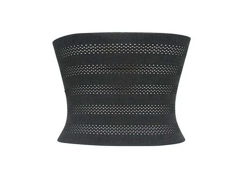 Pas damski wyszczuplający i modelujący brzuch CZARNY r. L