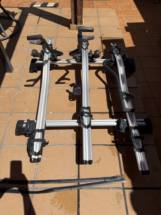 Barras bmw serie 5 com porta bicicleta