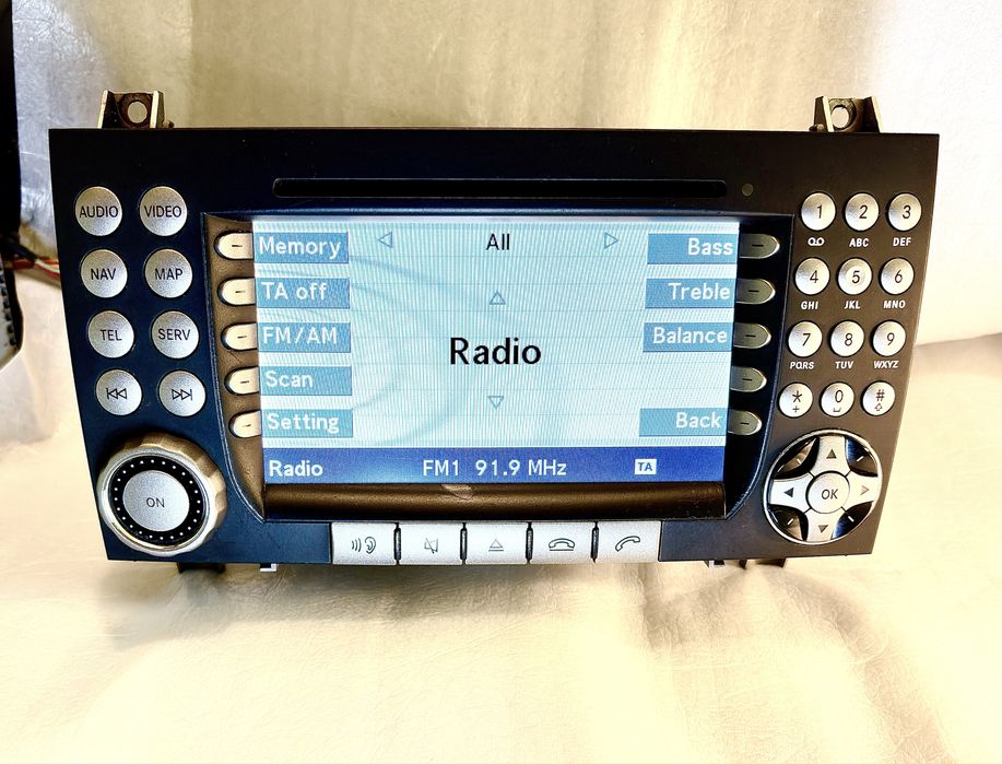 Radio Nawigacji Mercedes SLK  R171 Comand NTG1 Europa