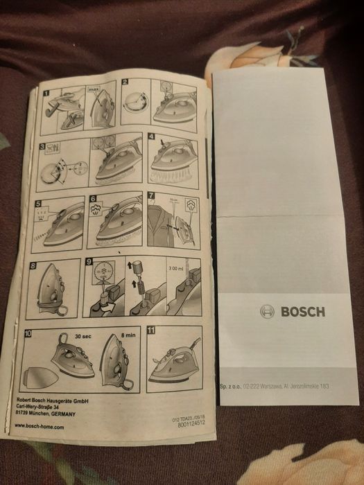 Żelazko BOSCH QuickFilling 2200 W max