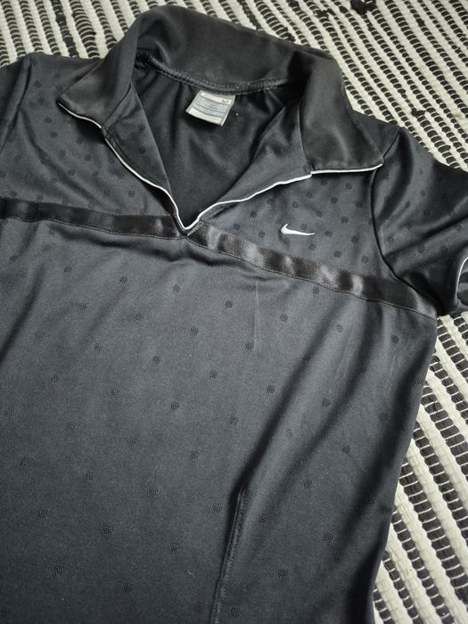 Koszulka polo czarna nike M