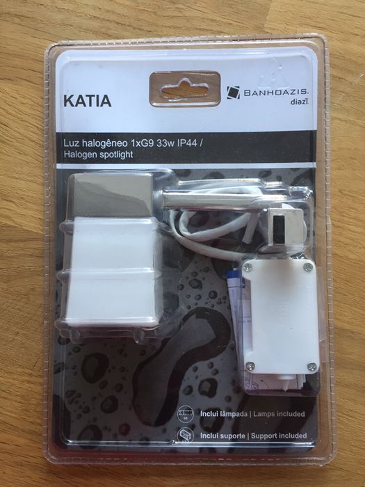 Luz de espelho wc nova - selada