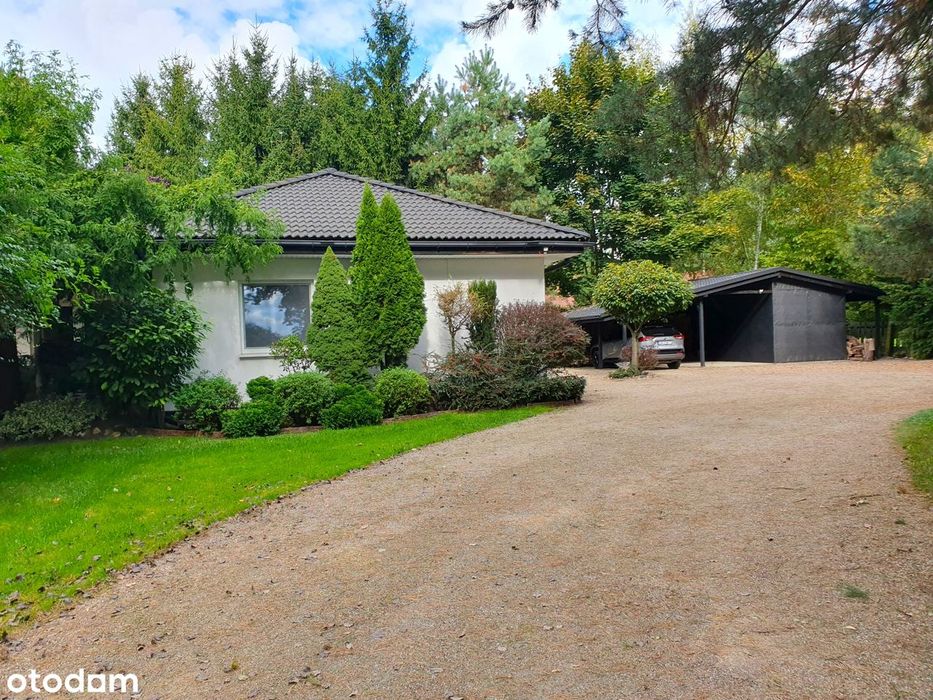 PARTEROWY dom z Pięknym DUŻYM Ogrodem _ PV_ POMPA ciepła