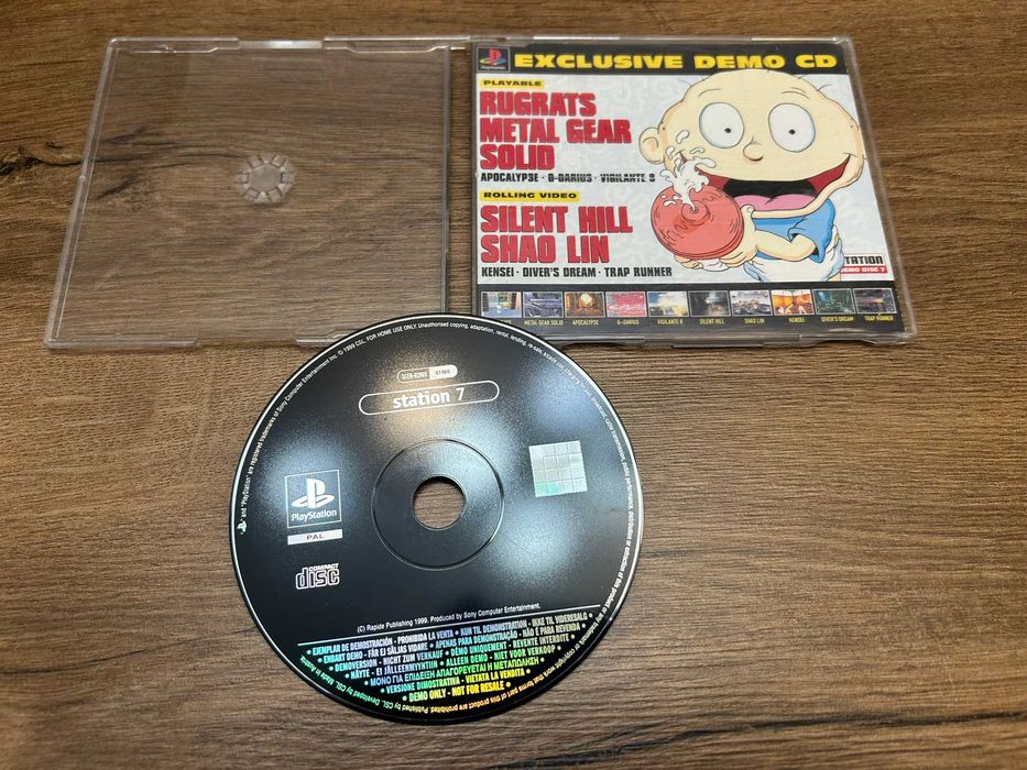 OPSM Disc #7 Rugrats Metal Gear Solid Apocalypse Video Silent Hill Shao Lin i inne
